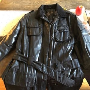 Barbour Waxed Cotton Women's Jacket Size 10 US